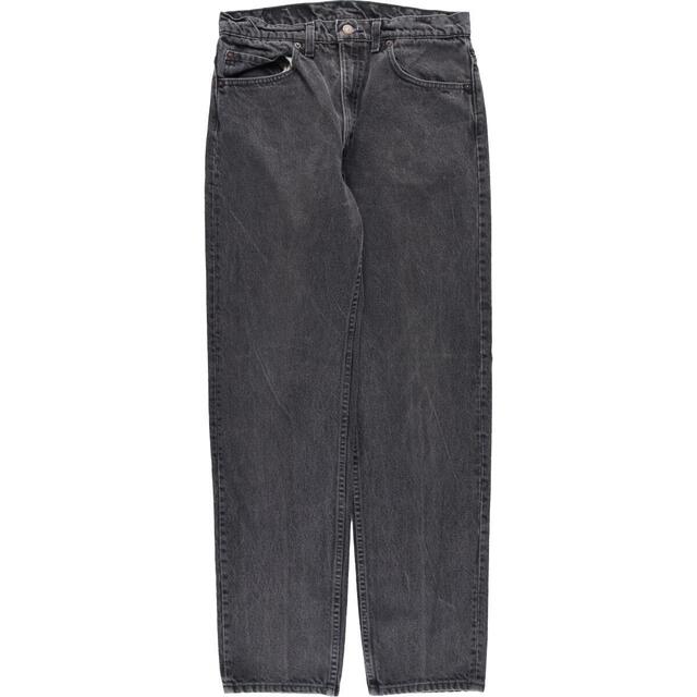 90年代 リーバイス Levi's 505 ブラックジーンズ テーパードデニムパンツ USA製 メンズw32 ヴィンテージ /eaa317986