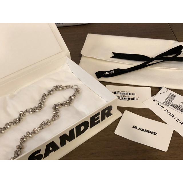 アクセサリーJIL SANDER ジルサンダー　22SS ガリトラップ　DNA ネックレス