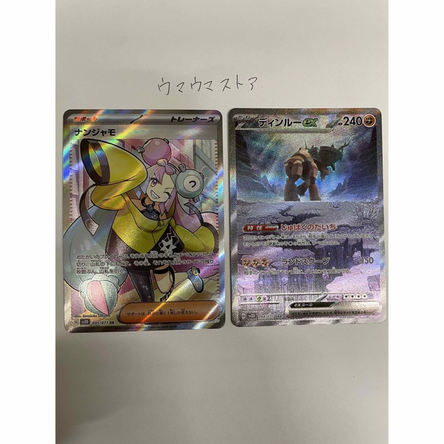 ナンジャモ(SR)＆ディンルーex(SAR) 送料込 40444円 www.gold-and-wood.com