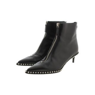 アレキサンダーワン(Alexander Wang)のALEXANDER WANG ブーティ 35 1/2(22cm位) 黒 【古着】【中古】(ブーティ)