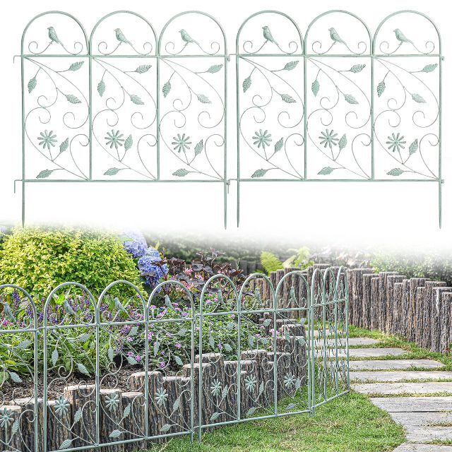 【在庫セール】Sungmor フェンス　目隠し 屋外　花壇　仕切り　柵　土留め