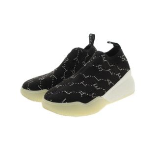 ステラマッカートニー(Stella McCartney)のSTELLA McCARTNEY スニーカー 35(21.5cm位) 黒x白 【古着】【中古】(スニーカー)