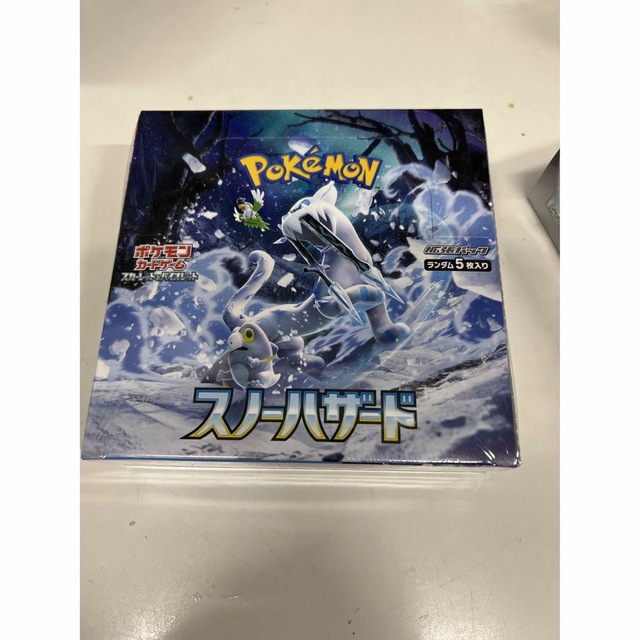 Box/デッキ/パックポケモンカード　スノーハザード　拡張1BOX  シュリンク付き