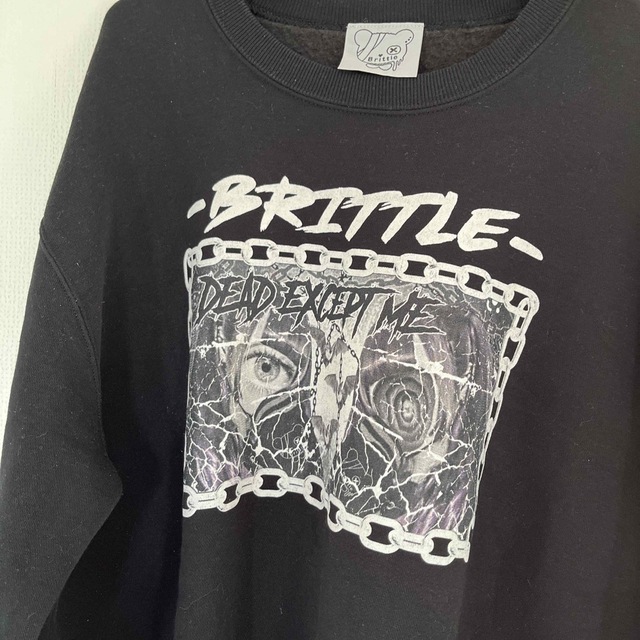 BRITTLE「Brittle...」パーカー　黒魅らら　モノクローン　KRY