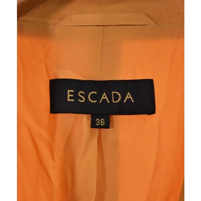 ESCADA(エスカーダ)のESCADA エスカーダ カジュアルジャケット 36(XS位) オレンジ 【古着】【中古】 レディースのジャケット/アウター(テーラードジャケット)の商品写真