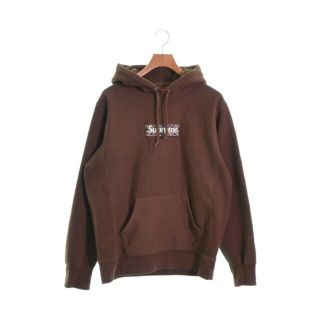 シュプリーム(Supreme)のSupreme シュプリーム パーカー M 茶 【古着】【中古】(パーカー)