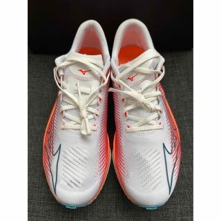 ミズノ(MIZUNO)の☆新品同様☆ミズノ（MIZUNO）ウェーブリベリオンプロ(シューズ)