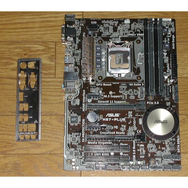 ASUS製　ATXマザーボード　H97-PLUS