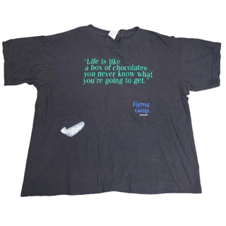 フォレスト・ガンプ Forest Gump トムハンクス ムービーTシャツ XL(Tシャツ/カットソー(半袖/袖なし))