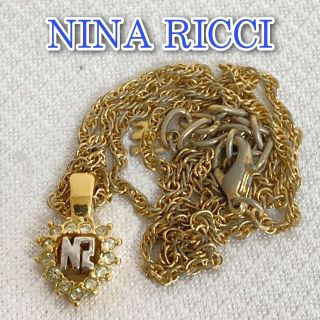 ニナリッチ(NINA RICCI)のNINA RICCI　ニナ　リッチ　ネックレス　金　ゴールド(ネックレス)