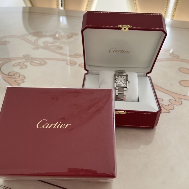 Cartier(カルティエ)のCartier⭐︎タンクソロ⭐︎美品廃盤品⭐︎ レディースのファッション小物(腕時計)の商品写真