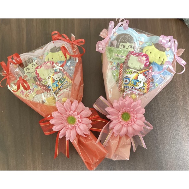 季節限定! 風船無しお菓子ブーケ♡2個 プチギフト 発表会 結婚 季節限定! 風船無しお菓子ブーケ♡2個 プチギフト 発表会 結婚