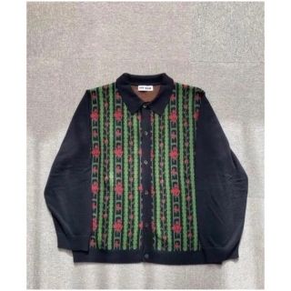 ティー(TTT_MSW)のTTT  Flower Jacquard Knit Cardigan(カーディガン)