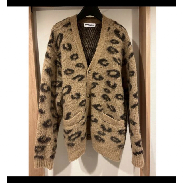 専用出品中　TTT_MSW mohair cardigan leopard