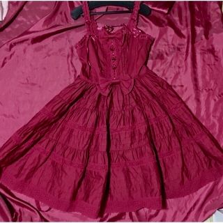 定価 2万8944円□送料無料□BABYシェリルレーシィジャンパースカート
