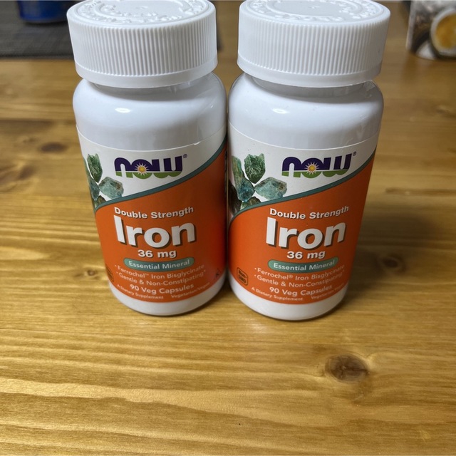 nowフーズ　Iron 鉄　36mg  食品/飲料/酒の健康食品(ビタミン)の商品写真
