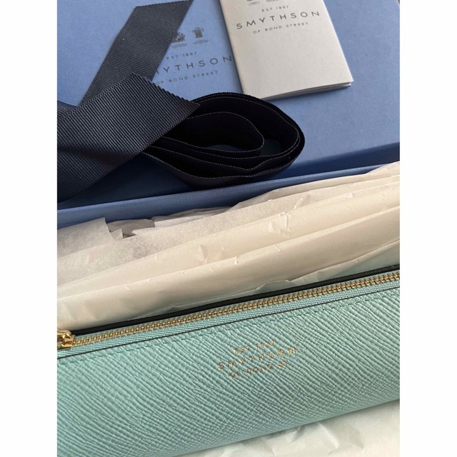 スマイソン☆パナマペンケース☆SMYTHSON☆新宿伊勢丹にて☆箱付き未
