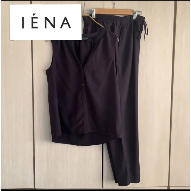 IENA(イエナ)のIENA セットアップ　ネイビー レディースのレディース その他(セット/コーデ)の商品写真