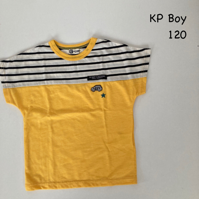 KP(ニットプランナー)のKP Boy  半袖Tシャツ サイズ120 キッズ/ベビー/マタニティのキッズ服男の子用(90cm~)(Tシャツ/カットソー)の商品写真