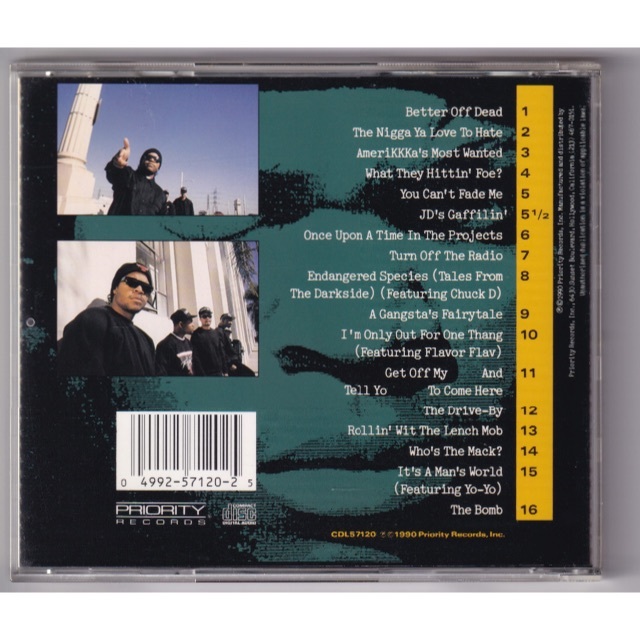 Ice Cube / AmeriKKKa's Most Wanted エンタメ/ホビーのCD(ヒップホップ/ラップ)の商品写真