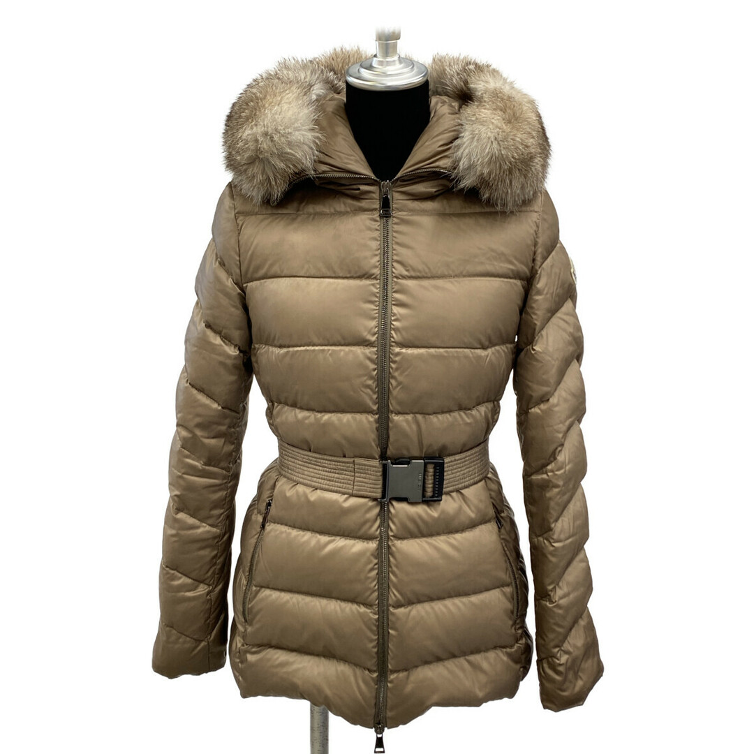 MONCLER   モンクレール MONCLER ファー付きダウンコート レディース