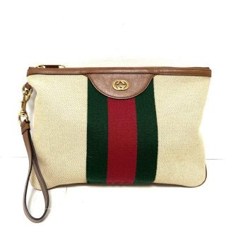 グッチ(Gucci)のグッチ セカンドバッグ シェリー(ウェブ)(セカンドバッグ/クラッチバッグ)