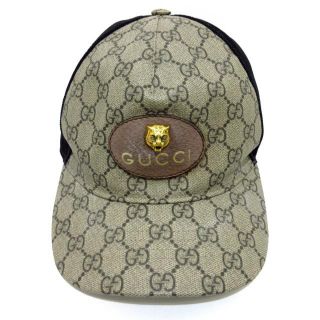 Gucci グッチ キャップ ブラウン 茶 新品同様-