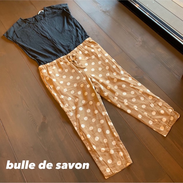 bulle de savon(ビュルデサボン)の【bulle de savon】ビュルデサボン　オールインワン レディースのパンツ(オールインワン)の商品写真