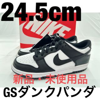 NIKE - NIKE DUNK LOW White/Black GS 24.5パンダダンクの通販 by cc's