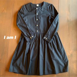 アイアムアイ(I am I)の【I am I】アイアムアイ　ハグ衿シャツワンピース(ひざ丈ワンピース)