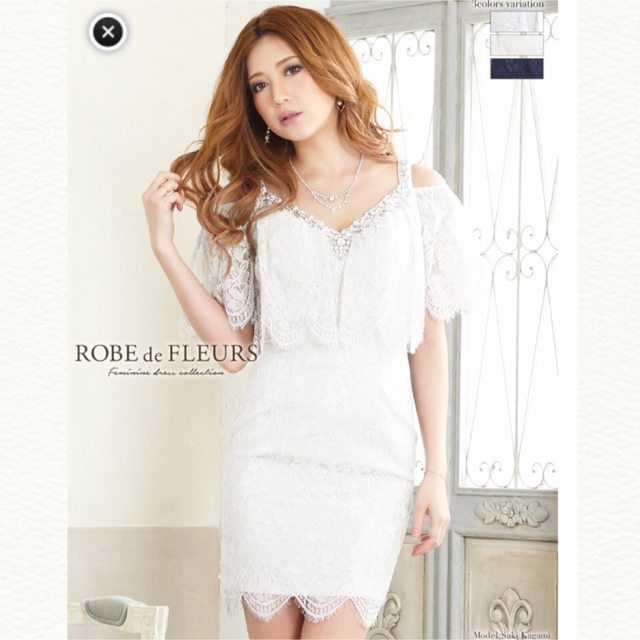 ローブドフルールROBE de FLEURS＊総レース＊ドレス②