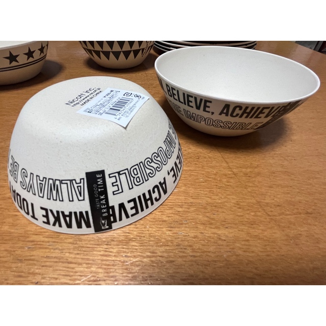 【BREAK TIME】バンブー 食器18点セット インテリア/住まい/日用品のキッチン/食器(食器)の商品写真