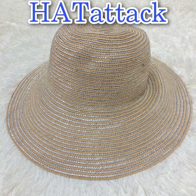 hatattack 麦わら帽子　ストローハット