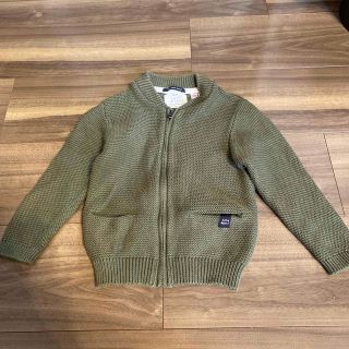 ザラキッズ(ZARA KIDS)のzaraジップアップカーディガン(カーディガン)