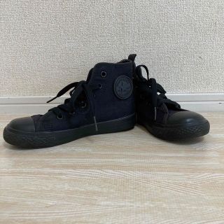 コンバース(CONVERSE)の《コンバース》ハイカット　スニーカー　ブラック 19センチ　(スニーカー)