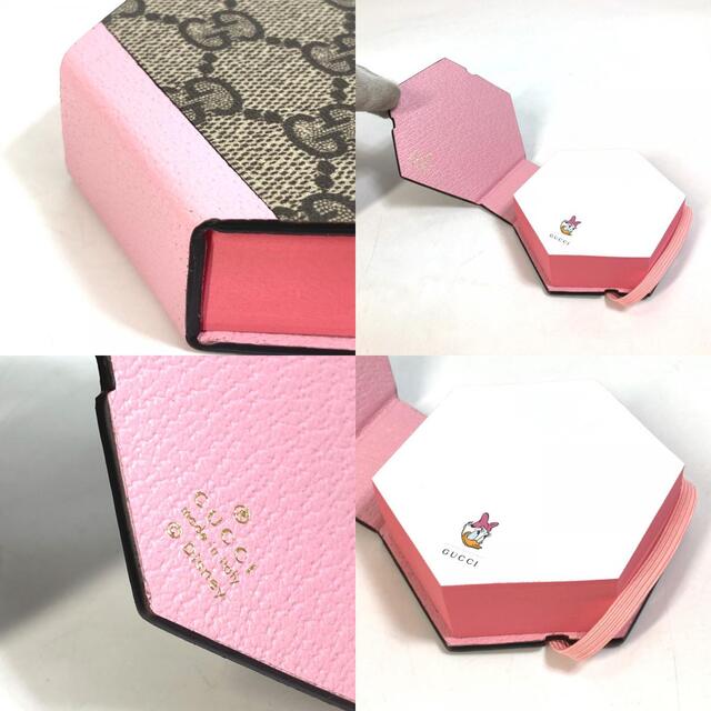 Gucci グッチ GUCCI デイジーダック メモノート 661733 ディズニーコラボ DISNEY 付箋 メモ帳 文房具 ノートブック  PVC ピンク 未使用の通販 by ブランドショップ リファレンス神戸｜グッチならラクマ