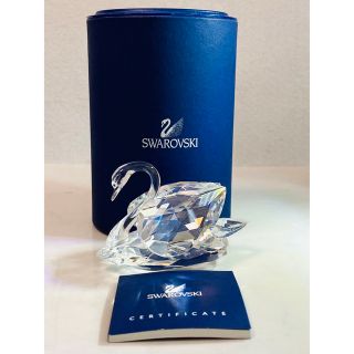 SWAROVSKI - 【 美品 】オーストリア製 SWAROVSKI クリスタル スワン3