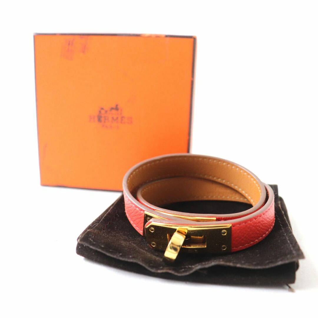 美品◎仏製 HERMES エルメス レディース ケリー ドゥブルトゥール 2重