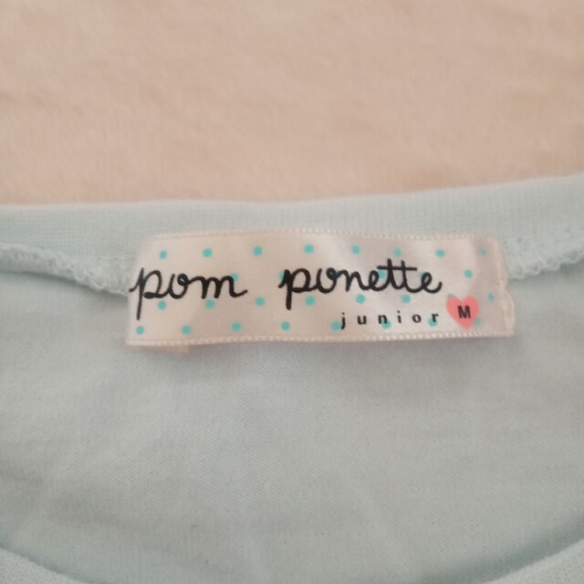 pom ponette(ポンポネット)の長袖シャツ　150 キッズ/ベビー/マタニティのキッズ服女の子用(90cm~)(Tシャツ/カットソー)の商品写真