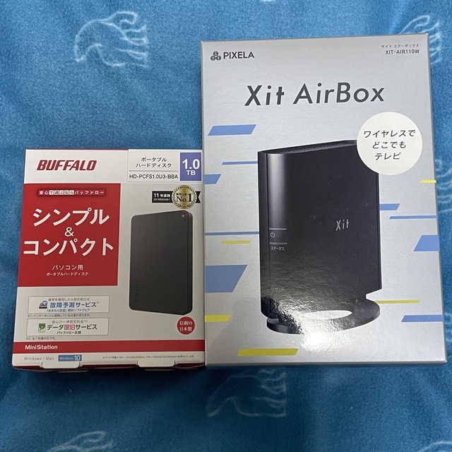 PC用TVチューナー Xit AirBox XIT-AIR110W BLACKの通販 by やまおとこ ...