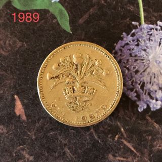 イギリス コイン ( 1ポンド 記念コイン ) 1989(貨幣)