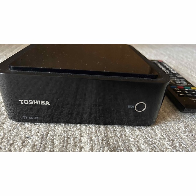 東芝(トウシバ)のTT-4K100 東芝 BS/CS 4K録画対応チューナー 新4K衛星放送対応  スマホ/家電/カメラのテレビ/映像機器(テレビ)の商品写真