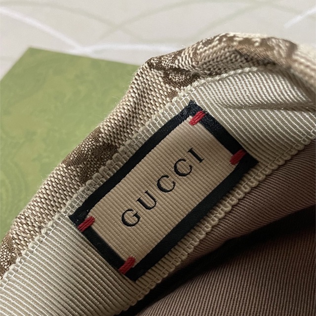 Gucci(グッチ)の　GUCCI GGコットン ハンチング　最終値下げ レディースの帽子(ハンチング/ベレー帽)の商品写真