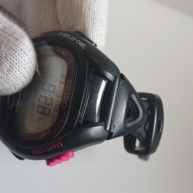 SEIKO(セイコー)のセイコー ランニングウォッチ 腕時計 ソーラー ブラックS680-00A0 メンズの時計(その他)の商品写真