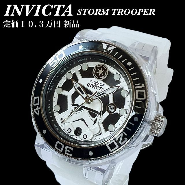 【新品未使用】定価10.3万★INVICTA スターウォーズ メンズ腕時計