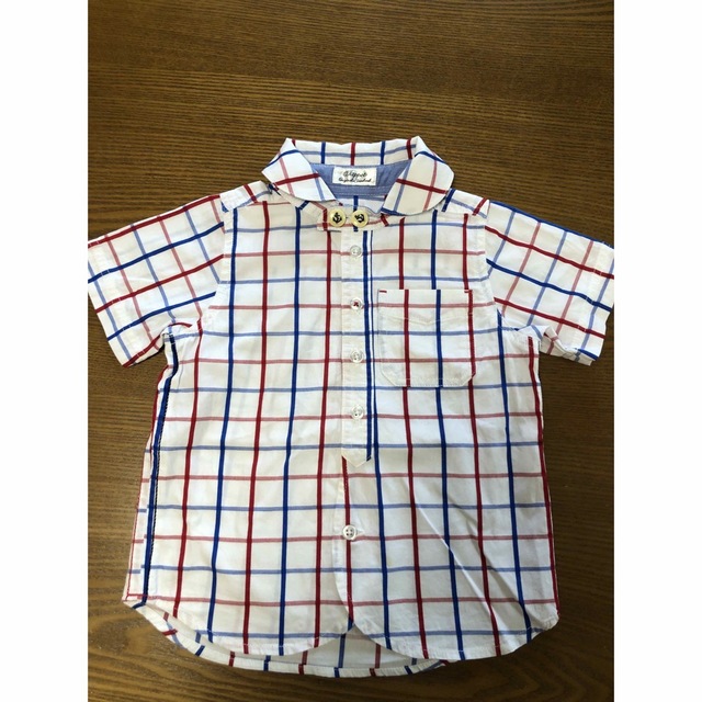 tappetタペット（110）半袖シャツ キッズ/ベビー/マタニティのキッズ服男の子用(90cm~)(ブラウス)の商品写真