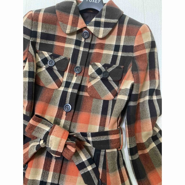 美品 バーバリー ロンドン コート チェック オレンジ 新版 36400円引き