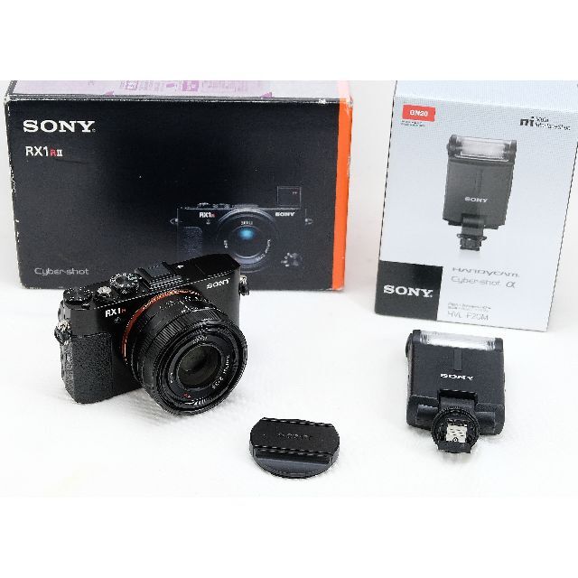 SONY(ソニー)のところたに様専用 ソニー DSC-RX1RM2 輸入品＋ 純正ストロボ 極上美品 スマホ/家電/カメラのカメラ(コンパクトデジタルカメラ)の商品写真