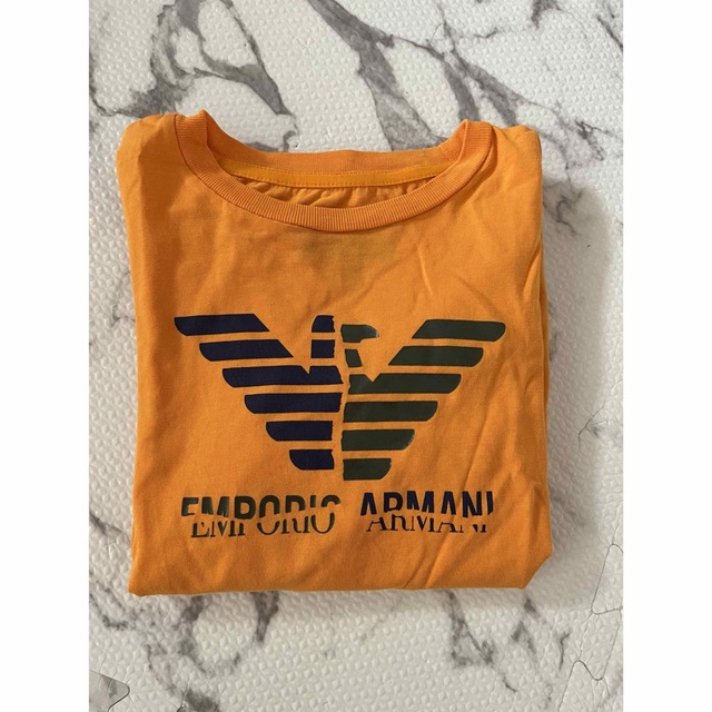 ARMANI JUNIOR(アルマーニ ジュニア)のアルマーニ長袖Tシャツ キッズ/ベビー/マタニティのキッズ服男の子用(90cm~)(Tシャツ/カットソー)の商品写真