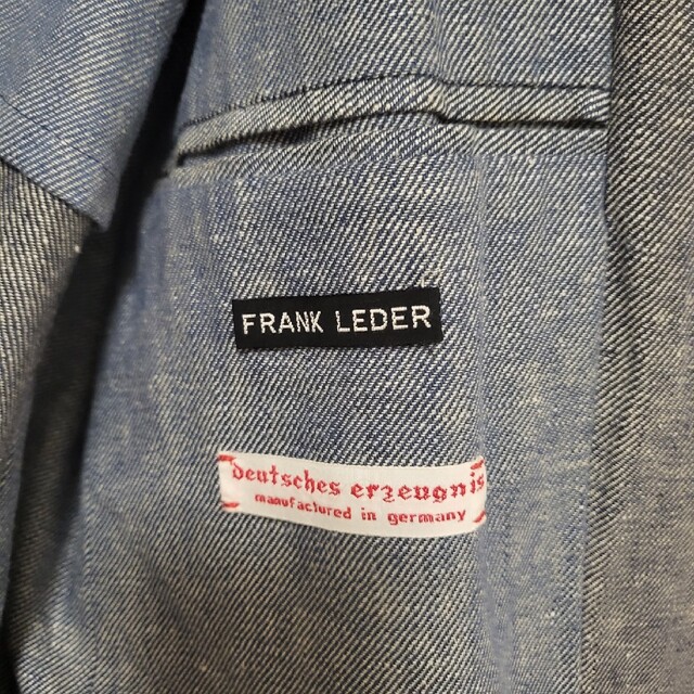 FRANK LEDER(フランクリーダー)のfrank leder フランクリーダー ドイツ製 希少 ジャケット メンズのジャケット/アウター(テーラードジャケット)の商品写真